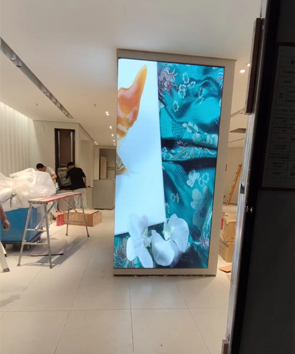 张掖市商场门店转角LED显示屏